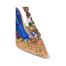Kurt Geiger Belgravia Court Payetli Topuklu Lüks Tasarım Kadın Sandalet Çok Renkli Kurt Geiger Belgravia Court Payetli Topuklu Lüks Tasarım Kadın Sandalet Çok Renkli