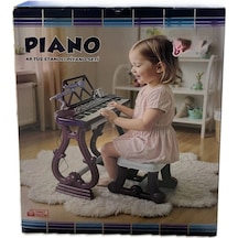 Mey İthalat Urt034-003 Ayaklı 49 Tuş Piano Org - Mor