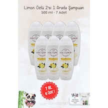7 Al 6 Öde Hacı Şakir Limon 2si 1 Arada Şampuan Canlandırıcı 500 Ml Ve Rosıe