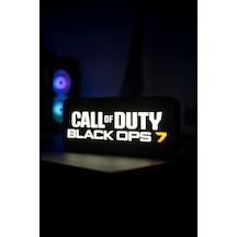 Call Of Duty Black Ops 7 Tasarımlı Gece Lambası Dekoratif Aydınlatma Çok Renkli