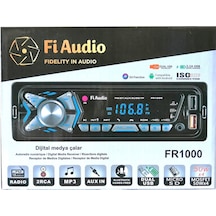 Fi Audıo Fr-1000 Oto Teyp 4x50 Watt Bluetooth Carlive 2xusb Sd Fm Aux