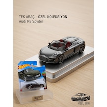 Hot Wheels Tekli Arabalar 2019 Audi R8 Spyder Metal Gövde İle Gerçekçi Gri