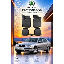 Skoda Octavia 1999-2004 Aracınıza Özel Üretim Havuzlu Paspas Takımı A+ -mod-
