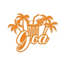 Goa Sticker 17x17 Cm Turuncu