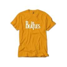 The Beatles Logo Sarı Tişört Sarı