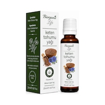 Keten Tohumu Yağı 20 Ml - Sıkılaştırıcı & Yaşlanma Karşıtı Yüz Bakım Yağı