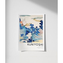Çerçevesiz Poster Kuniyoshi Fuji No Yukei