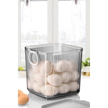 4lt Akrilik Erzak Saklama&organizer Royaleks-emn3099 Şeffaf