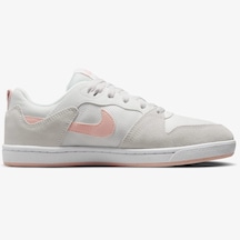 Nike Sb Alleyoop Womens Leather Sneaker White Hakiki Deri Günlük Spor Ayakkabı Beyaz