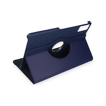 Pad 10 12.1 Kılıf 360 Tablet Deri Kılıf - Lacivert Diğer