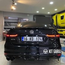 Volkswagen Jetta Makyajlı 2014 Custom Piano Black Difüzör Plastik Boyalı