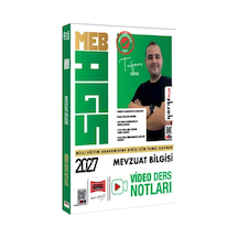 Yargı Yayınları 2027 Meb Ags Mevzuat Bilgisi Video Ders Notları-170019