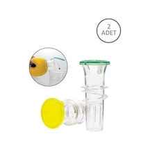 Smart Neon Pratik Limon Sıkacağı Mutfak Salata Için Limon Portakal Sıkma Aleti - 2 Adet Plastik Diğer