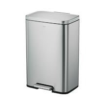 25l+20l Eko Paslanmaz Çelik Pedallı Atık Kutusu Ek9361mmt