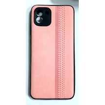 Samsung Galaxy A03 Uyumlu Deri Görünümlü Yumusak Spor Kilif