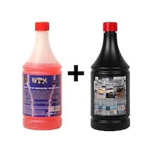 Ağır Yağ Ve Radyatör Temizleme İlacı 1 Lt & Epoxi Yer Temizleme Sıvısı 1 Lt