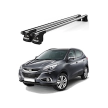 Trio-ıı Hyundai İx35 2010 Ve Sonrası Uyumlu Kilitli Ara Atkı 135cm Port Bagaj Tavan Barı