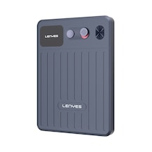 Lenyes Lt01 Yapay Zeka Destekli Canlı Çeviri Özellikli Magnetik Ses Kayıt Cihazı Siyah