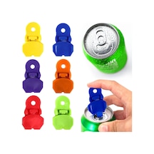 Ginfonr 6 Parça Renkli Soda Kutusu Sekme Açacağı, Kolay Konserve Açacağı Kılavuzu, Kola, Bira, Soda, İçecek Al Diğer
