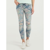LOFT Nicole Skinny Fit Kadın Pantolon Lf2017872 Q1.v1 Denim
