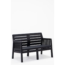 Lara 2'li Koltuk Mindersiz Balkon&teras Bahçe Koltuk / Antrasit