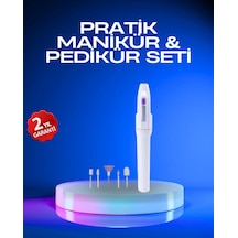 Taşınabilir Profesyonel Elektrikli Tırnak Matkap Seti Sessiz Güçlü Ve Dayanıklı