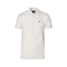 Hummel Trona Polo 912358-9157 Ekru Erkek Polo Yaka T-shirt Siyah