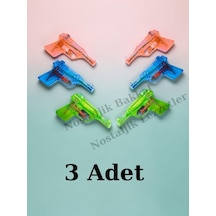 3 Adet Nostaljik Su Tabancası