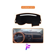 Hyundai Getz Uyumlu Ön Torpido Örtüsü Hızlı Ve Kolay Montaj Kaymaz Tasarım Tam Koruma G34 Kahverengi
