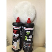 Menzerna 400 Pasta menzerna 3800hare obey Beyaz Keçe 3lü Set