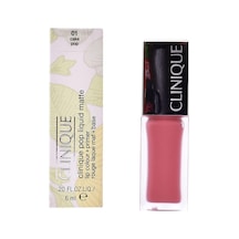 Clinique Pop Liquid Matte Lip Colour 01 Cake Pop Ruj 1 Paket 1 X 6 Ml Çok Renkli