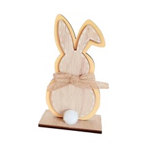 Homyl Paskalya Tavşanı Süslemeleri Zanaat Parti Hediye Turuncu