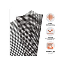 Pazly Fiberglas Yapışmaz Izgara Matı Rc44 Siyah 40x33cm 1 Adet Siyah