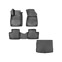 Rizline Mini Countryman Elektrikli U25 2026 Model İle Uyumlu 3d Havuzlu Paspas Ve Bagaj Havuzu Set +areon Koku Açık Bej