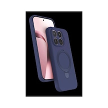 Newface Mi 17t Pro Regal Magsafe Standlı Kapak - Lacivert