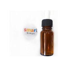 Amber Renkli Damlalıklı Cam Şişe 10 Ml 20 Adet
