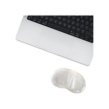 Mp04 - Jel Mouse Ve Klavye Bilek Destek Pedi Yumuşak, Ergonomik, El Bileği Dinlendirme Pedi Fare Bilek Desteği, Şeffaf