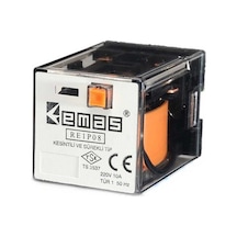 Emas Re1p08ac024 Re1 24vac 2 Kontak 2 Kontak 8 Pin Endüstriyel Röle