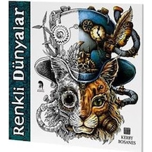 Renkli Dünyalar - Yetişkinler İçin Boyama Kitabı - Kerby Rosanes - Romos