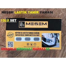 Meşem Lastik Tamir Seti Lastik Yapıştırıcı Set 13 Adet