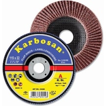 Karbosan Flap Disk Zımpara 115 Mm 80 Kum