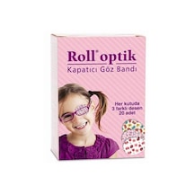 Roll Optik Kız Kapatıcı Göz Bandı 100 Adet