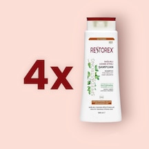 Restorex Kuru & Yıpranmış Saçlar için Şampuan  4 x 500 ml