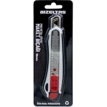 İzeltaş 14000005049 Pro Metal Gövde Geniş Maket Bıçağı 18 MM