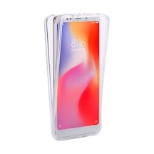 Xiaomi Redmi Note 5 Pro Kılıf Ön Arka Silikon Koruma Şeffaf