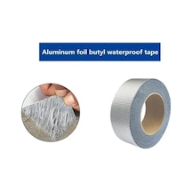 10m Folyo Butil Su Geçirmez Bant Çatı Sızdırmaz Yüksek Sıcaklık Dayanımı Borular D Etiket Süper Yapışkanlı Alüminyum Bant 56790383