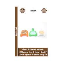 Özel Üretim Renkli Eğlence Yeni Nesil Aktif Oyun Işıklı Müzikli Pop-it