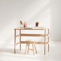 Woodesk Gordion Ahşap Çalışma Masası, Natural Renk Cpt4625-100