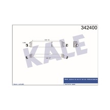 KALE OTO Radyatör 342400 Turbo Radyatörü A4 07- 2.7 TDI 3.0 TDI A5 05- A6 11- A7 10- A8 10- Q5 12- 720X134X76