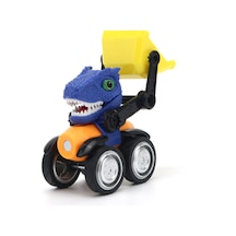 M Toys Kendin Yap Dinozor Araba 2929-11945 - 5 Adet Tarı